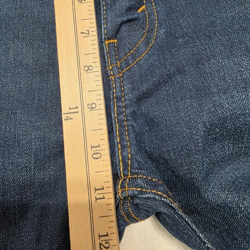 Levi's 505 Regular Fit Jeans Mens 32x32 Dark Wash Blue Denim Straight Leg